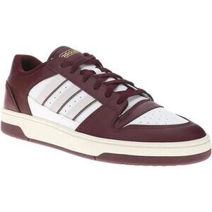 Adidas Men's Size 12 Break Start, Maroon/Crystal Sand/Cloud White, IH7968